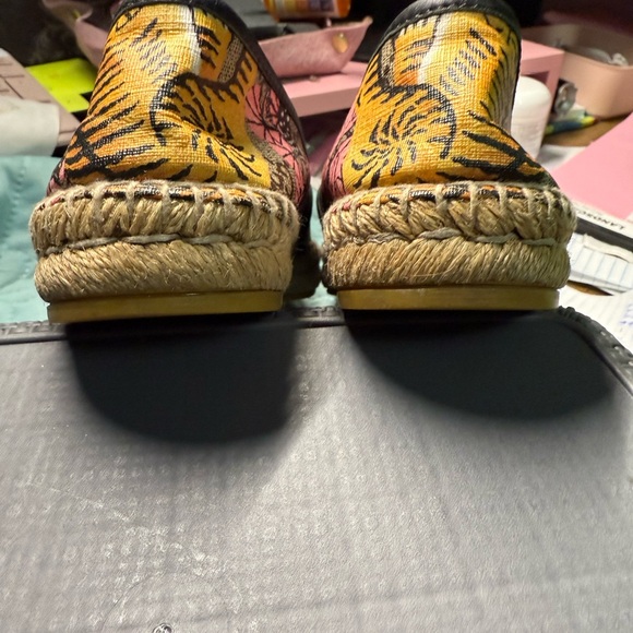 Gucci Women's Espadrille Loafers - Pink and Brown - Picture 5 of 16